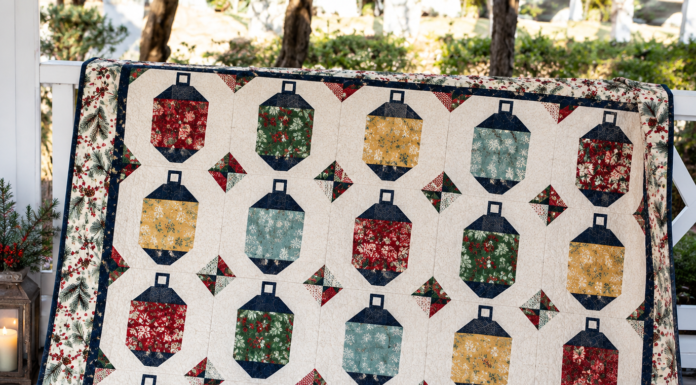 Winter Lanterns Quilt: A Cozy Patchwork Pattern to Light Up the Season