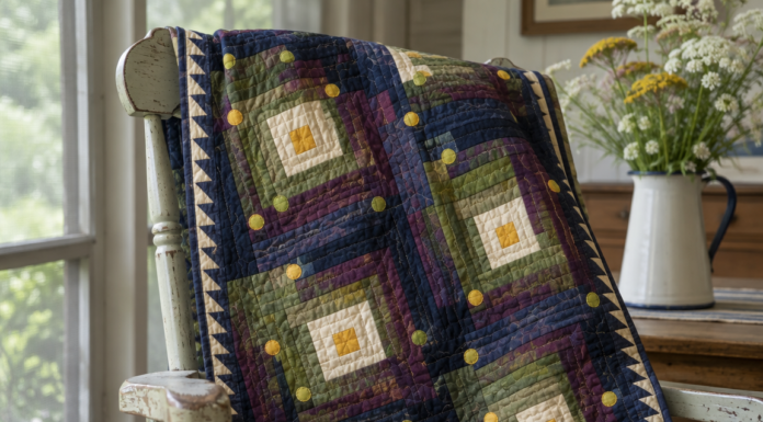 Lantern Hour Meadow Courthouse Steps Firefly Quilt