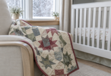 Star of the New Morning for a Frosty Baby Crib