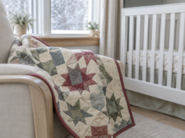 Star of the New Morning for a Frosty Baby Crib