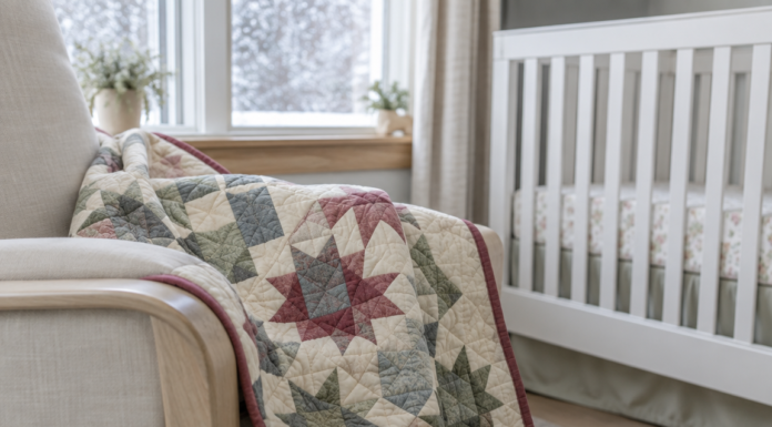 Star of the New Morning for a Frosty Baby Crib