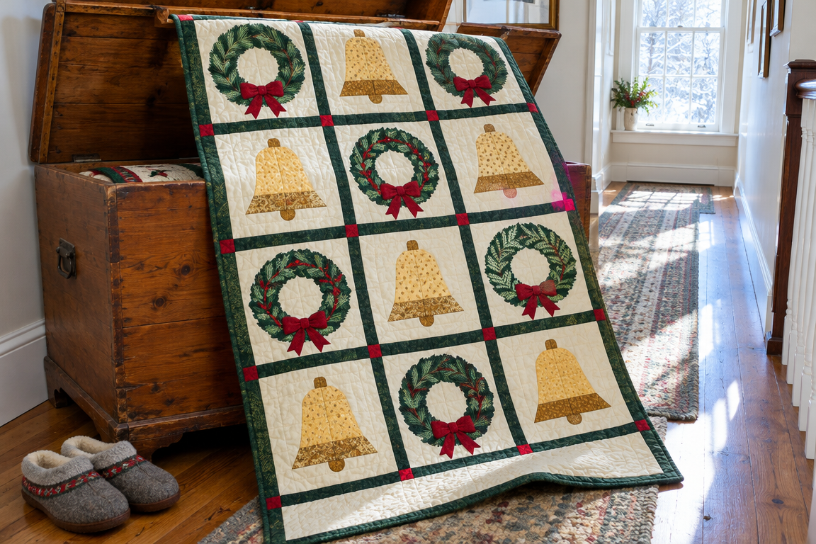Evergreen Chime Sampler: Wreaths and Bells in Orderly Rhythm