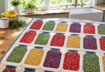 Jars of Late Summer: Canning-Pantry Quilt Comfort
