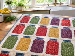 Jars of Late Summer: Canning-Pantry Quilt Comfort