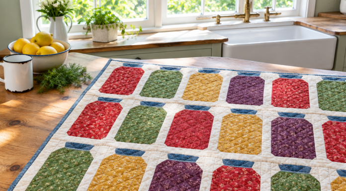 Jars of Late Summer: Canning-Pantry Quilt Comfort